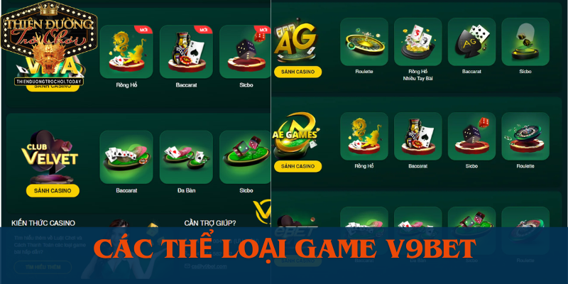 V9BET | Trang Cá Cược Uy Tín Với Nhiều Thể Loại Game Hấp Dẫn cac-the-loai-game-ca-cuoc-v9bet