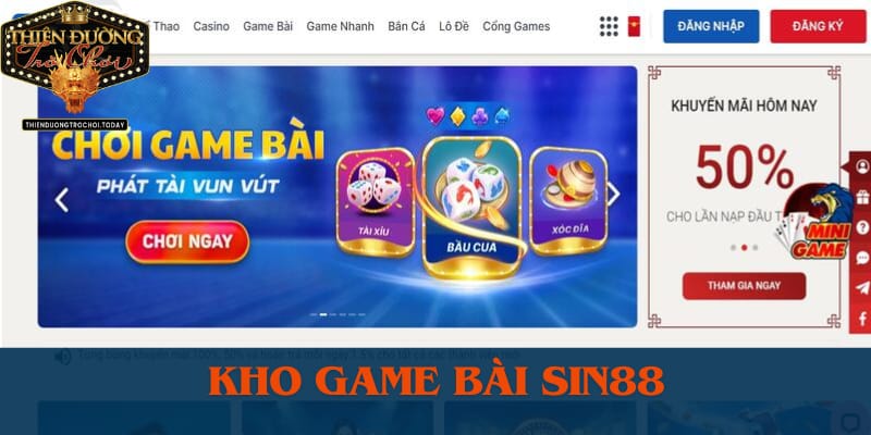 Giới Thiệu Nhà Cái Sin88 - Uy Tín Hàng Đầu Châu Á Hiện Nay kho-game-bai-sin88