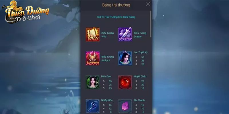 Quay Slot Tru Tiên – Càng Quay, Cơ Hội Trúng Thưởng Càng Cao Luật trả thưởng trong quay Slot Tru Tiên tương đối rõ ràng